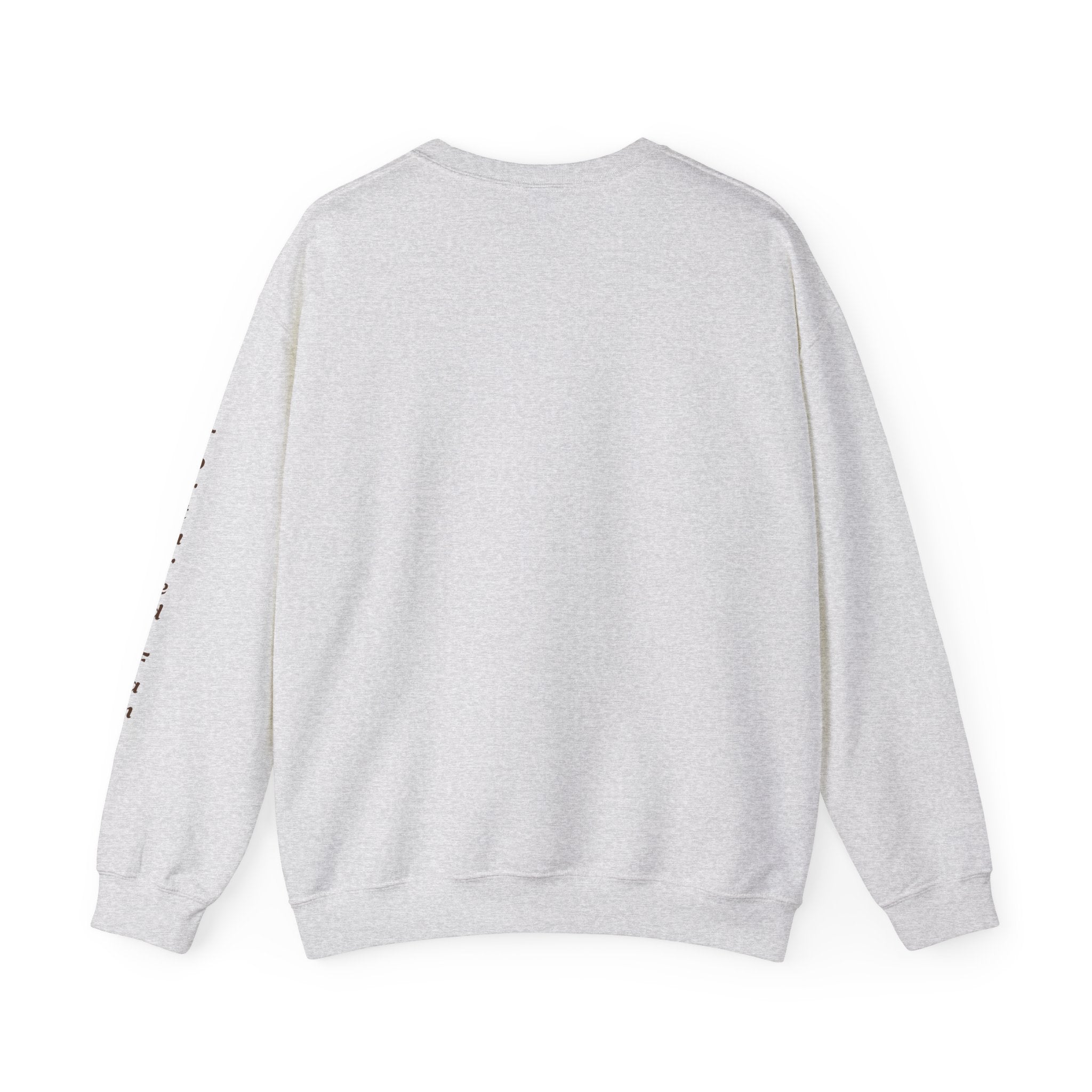 Fall Leaves & Pumpkins Crewneck Sweatshirt — Autumn Graphic Pullover