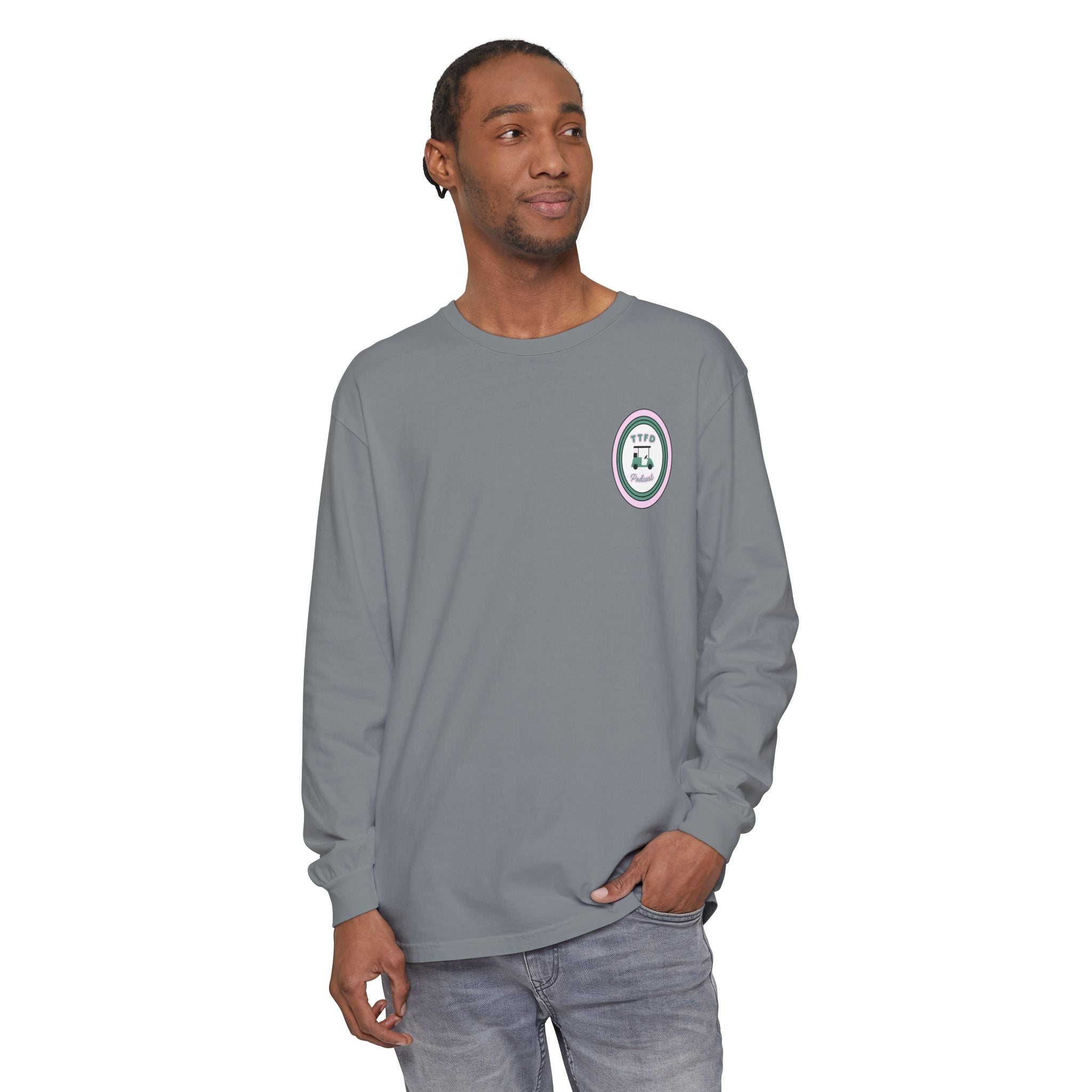 TTFD Podcast Golf Long-Sleeve Tee