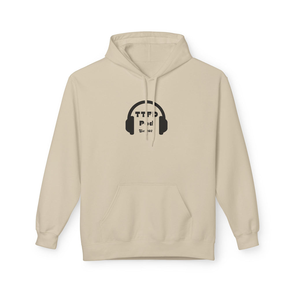 Headphones Alt Logo - Fleece Hoodie (Unisex)