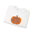 Crewneck Sweatshirt — Pumpkin "Tortured Fan" Halloween Graphic