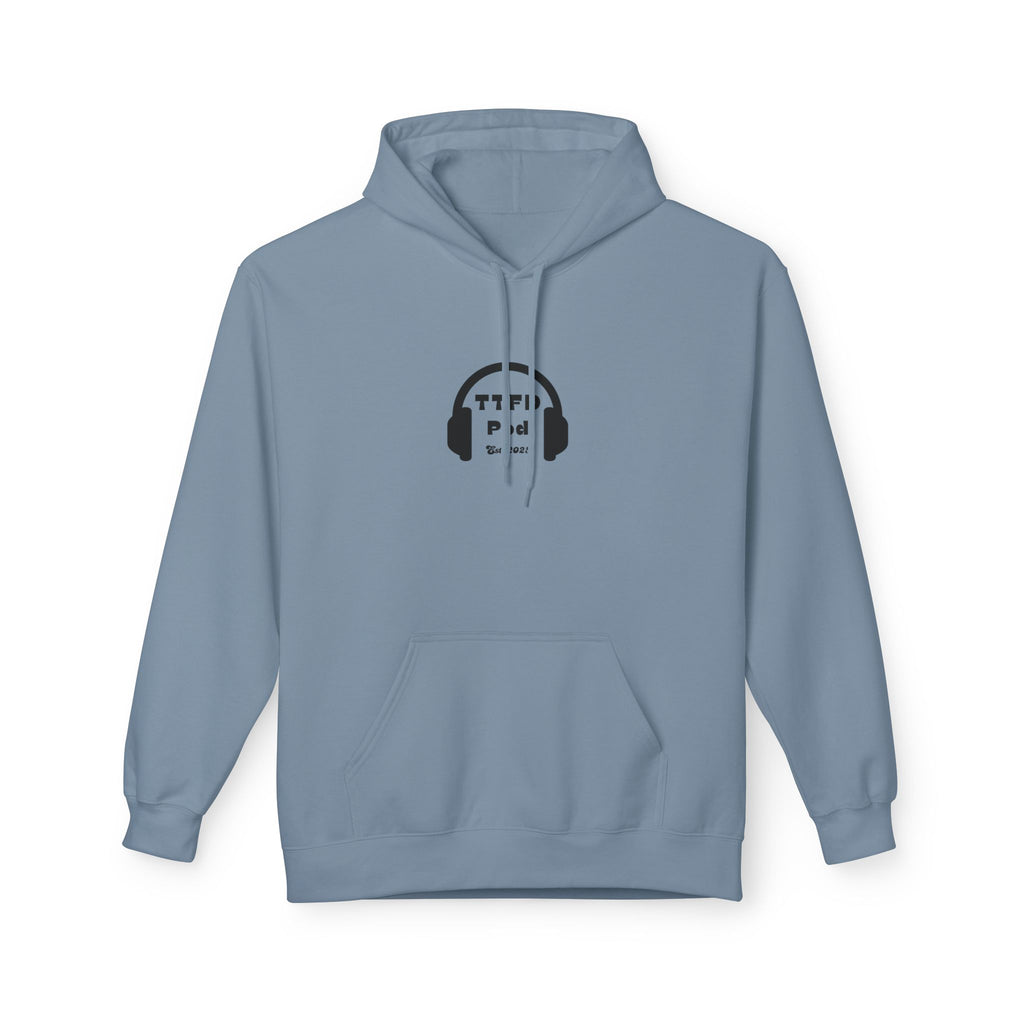 Headphone Graphic Fleece Hoodie (Unisex)