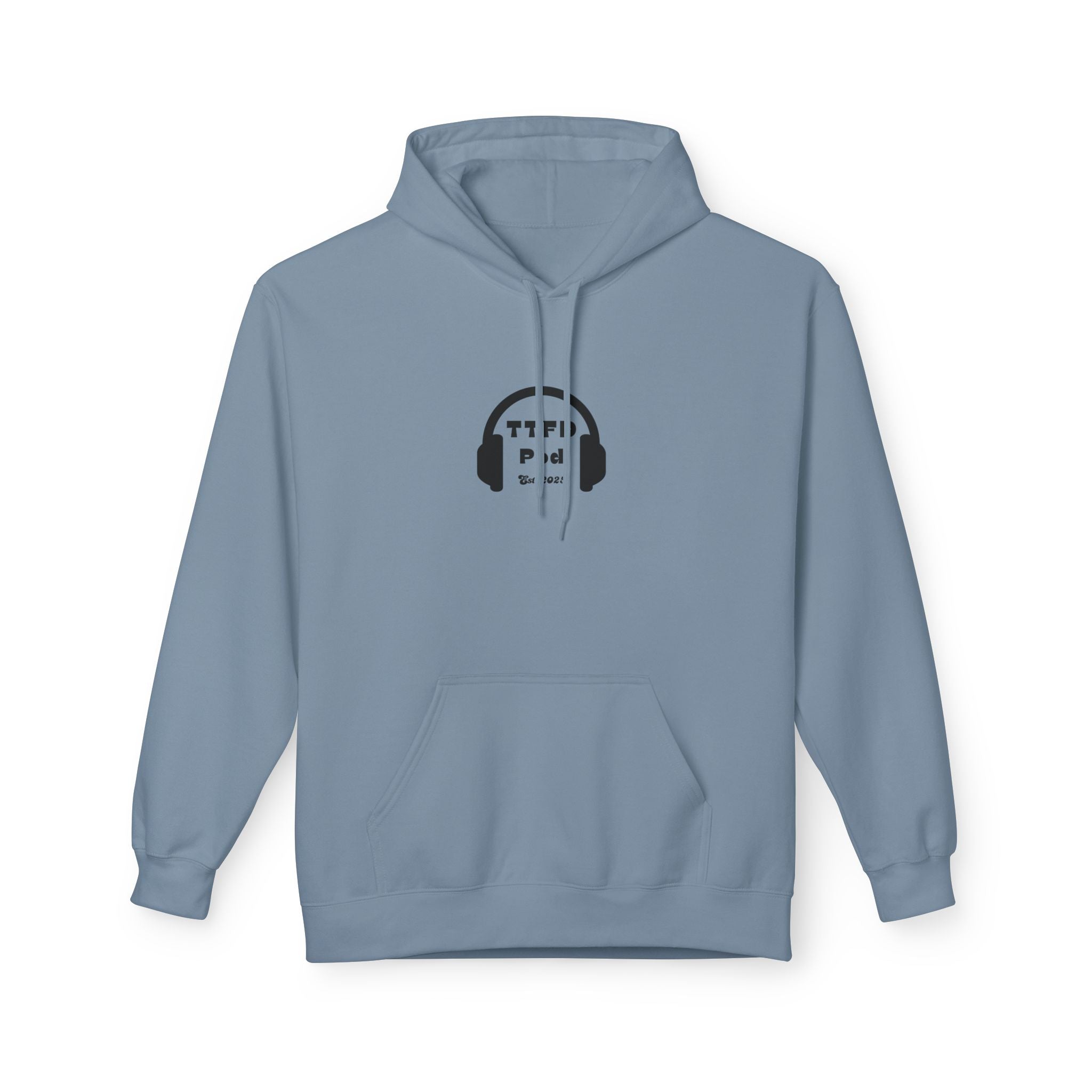 Headphone Graphic Fleece Hoodie (Unisex)
