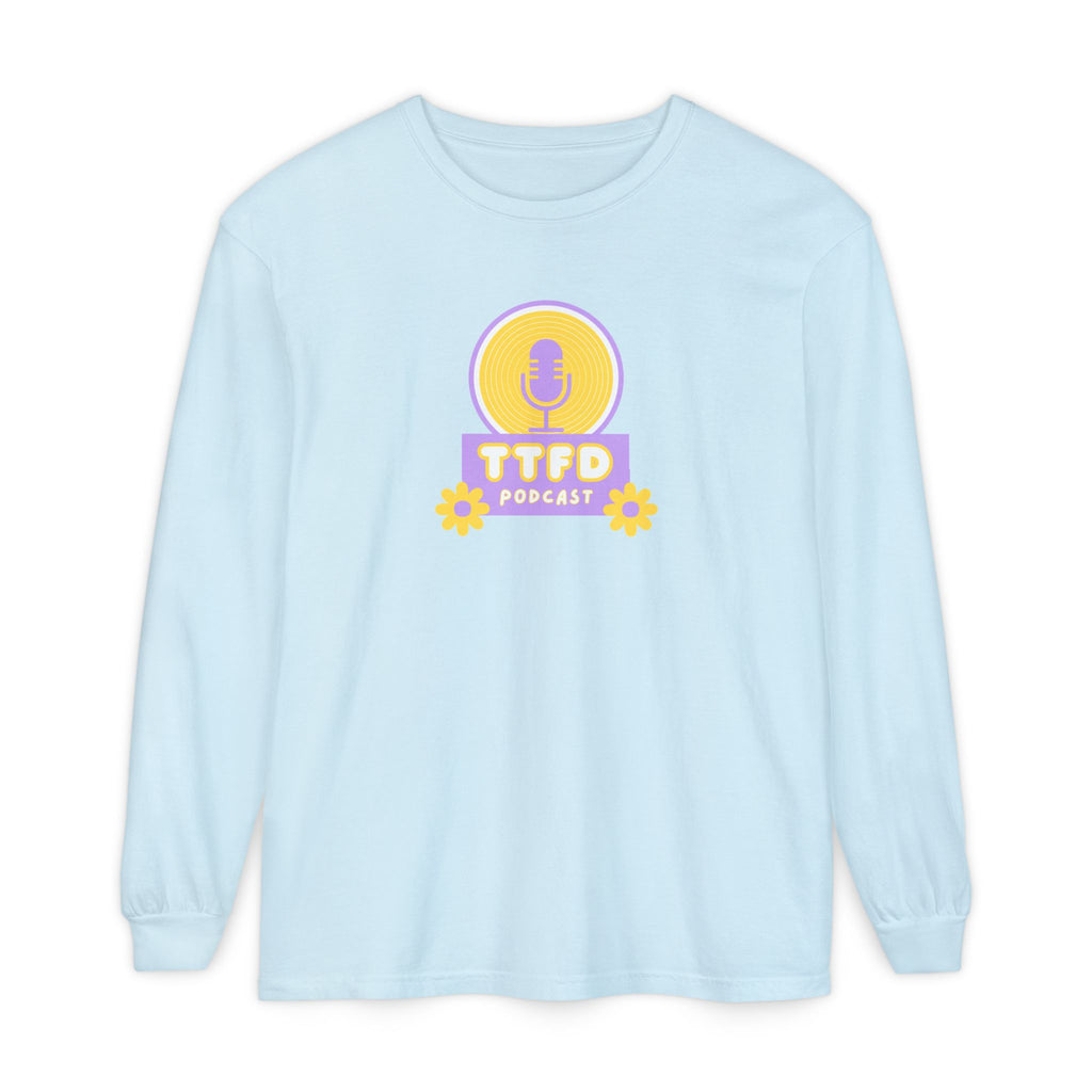 TTFD Floral Mic Long-Sleeve Tee