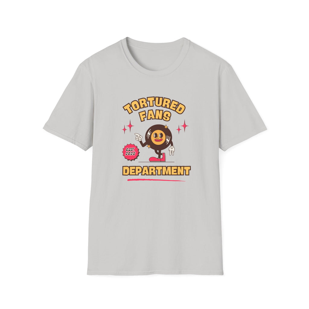 T-Shirt — "Tortured Fans Department" Retro Vinyl Tee