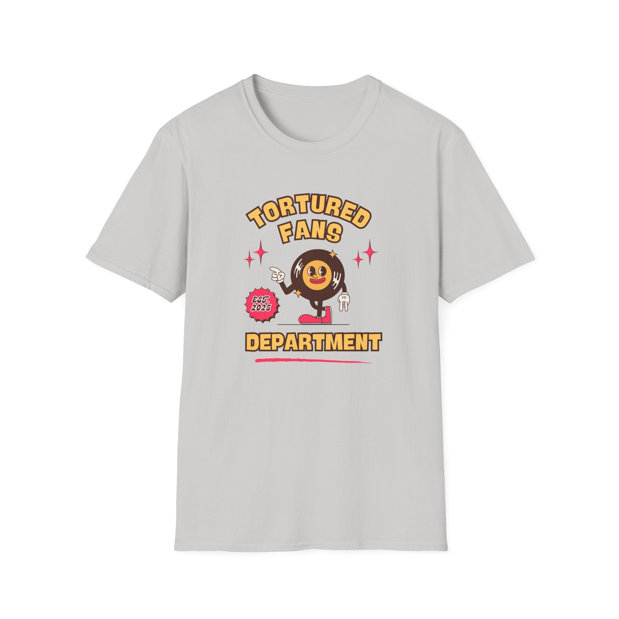 T-Shirt — "Tortured Fans Department" Retro Vinyl Tee