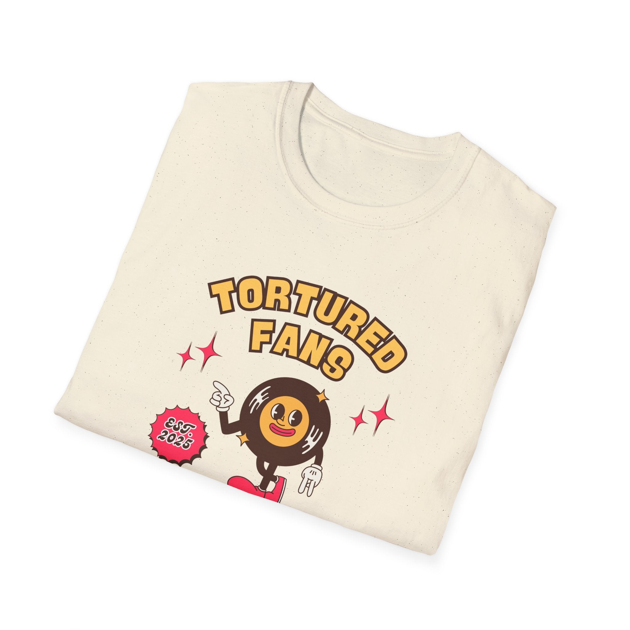 T-Shirt — "Tortured Fans Department" Retro Vinyl Tee