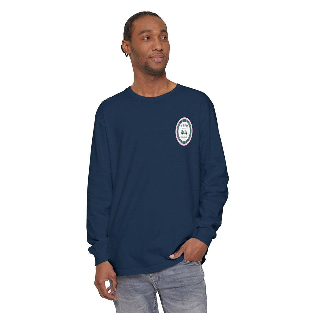 TTFD Podcast Golf Long-Sleeve Tee