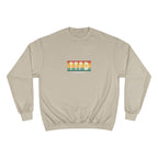 Champion Sweatshirt — Retro Stripes "WYD Podcast" Crewneck