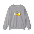 Tortured Fans Dept. Football Crewneck Sweatshirt (Yellow Logo)