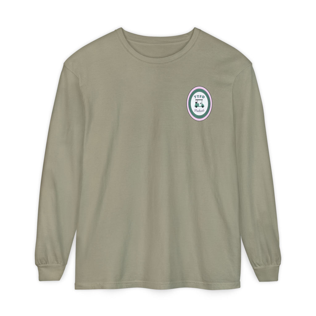 TTFD Podcast Golf Long-Sleeve Tee