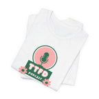 T‑Shirt — TTFD Podcast Logo Tee (Microphone & Flowers)