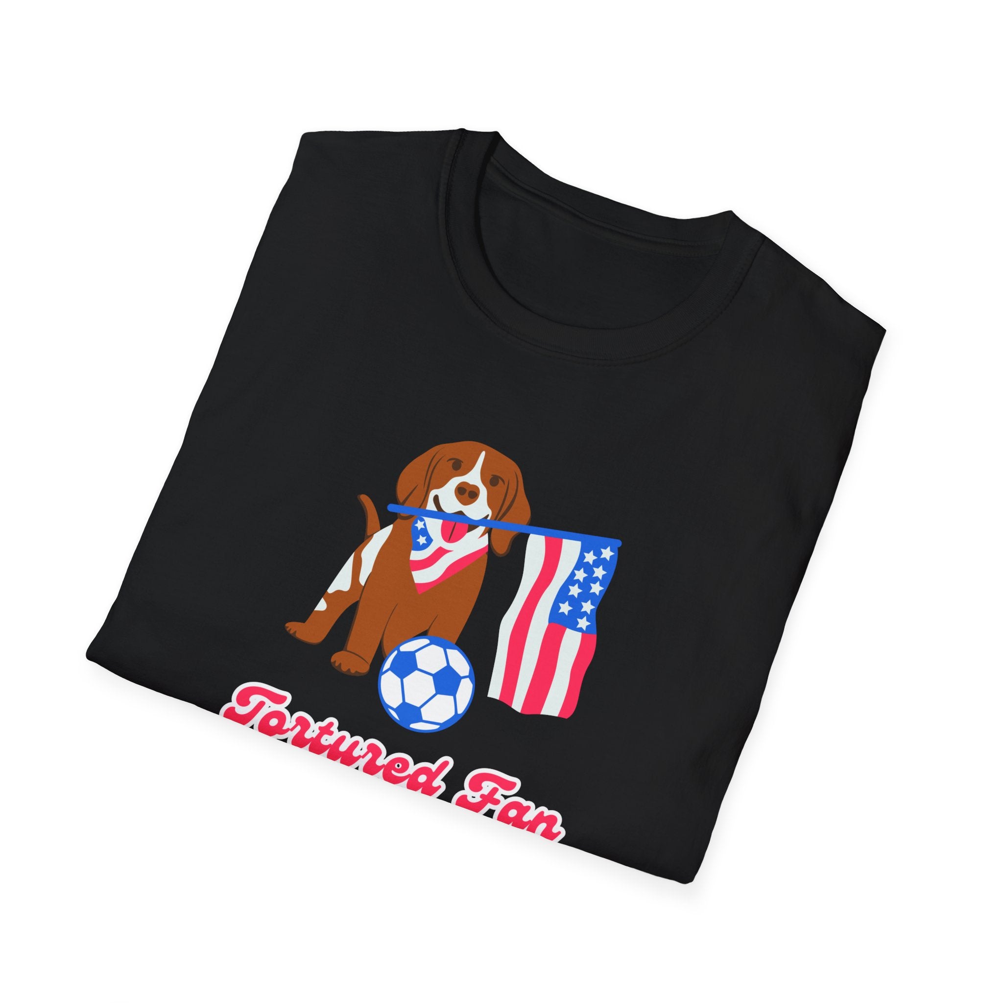 American Dog Tortured Fan T-Shirt