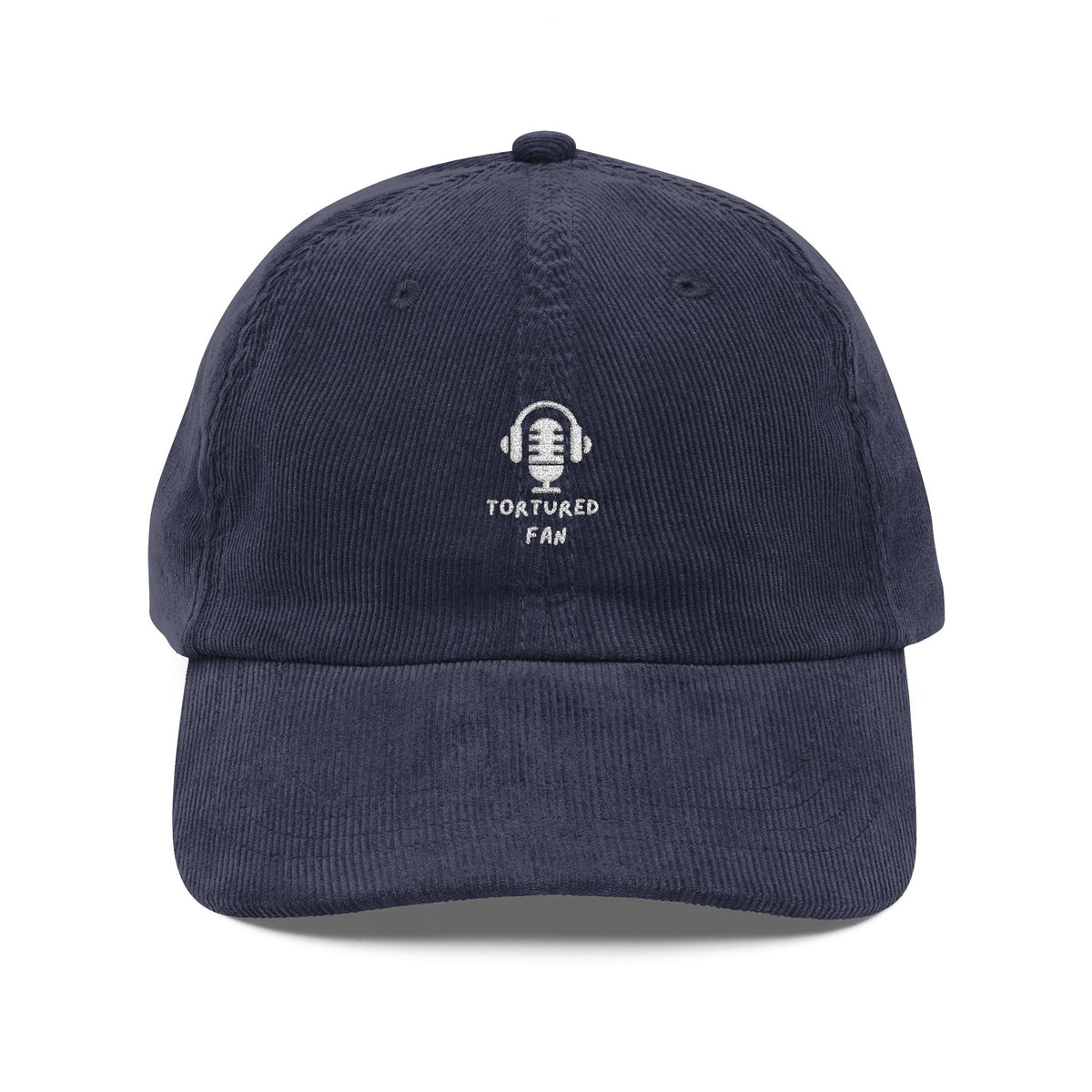 Corduroy Dad Hat — Embroidered Vintage Icon Cap