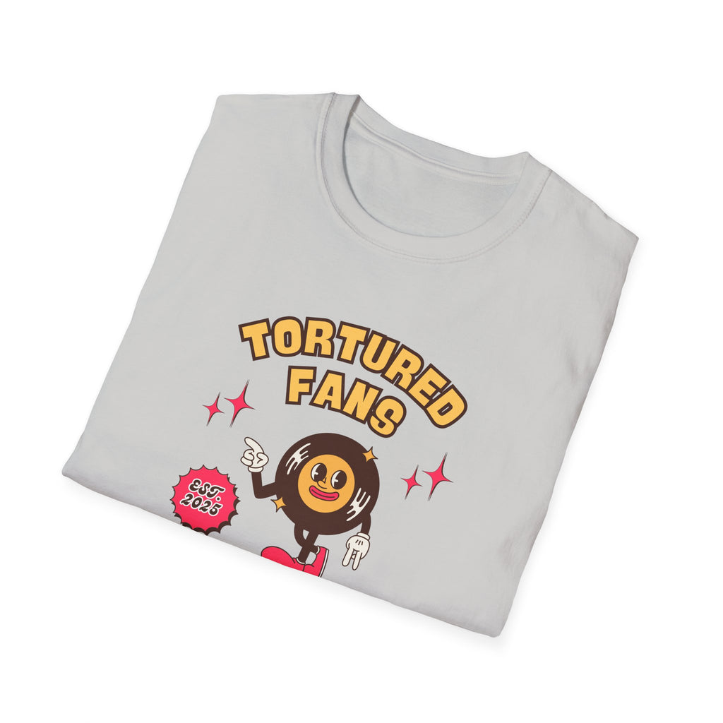 T-Shirt — "Tortured Fans Department" Retro Vinyl Tee