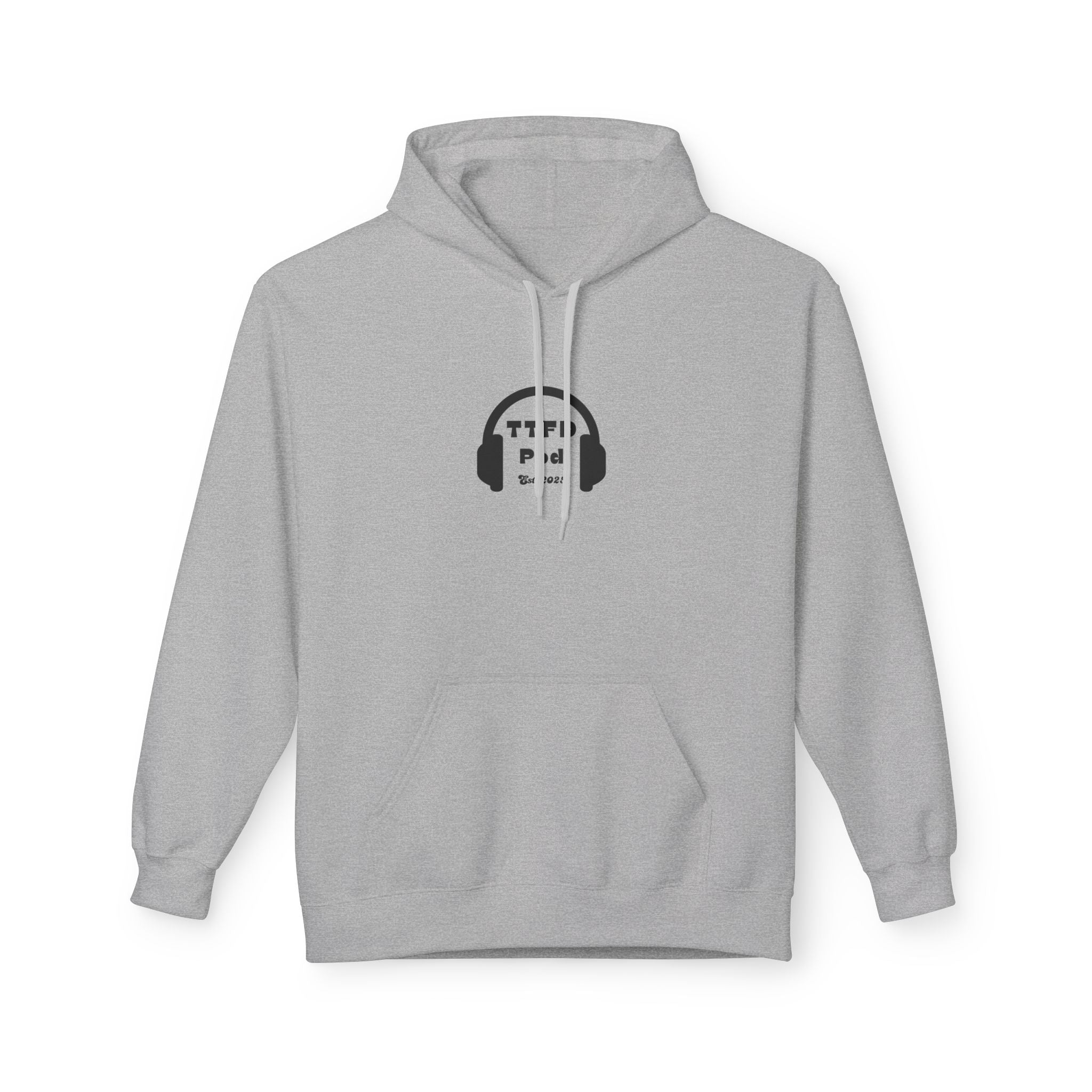 Headphone Graphic Fleece Hoodie (Unisex)