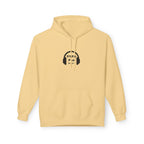 Headphone Graphic Fleece Hoodie (Unisex)