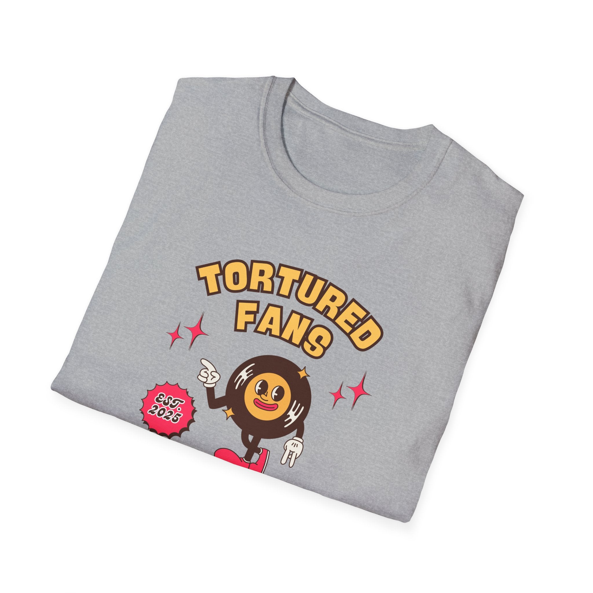 T-Shirt — "Tortured Fans Department" Retro Vinyl Tee