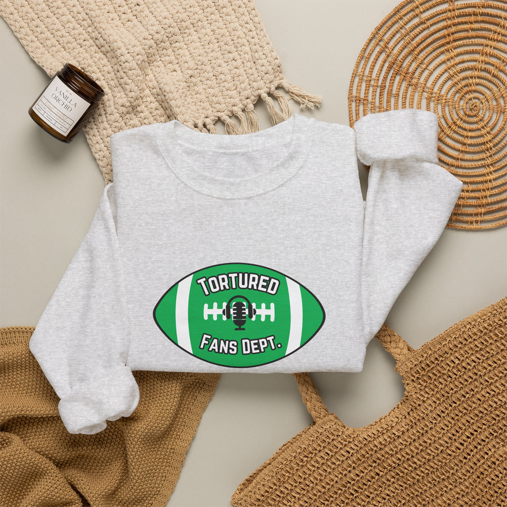 Tortured Fans Dept. Football Crewneck Sweatshirt