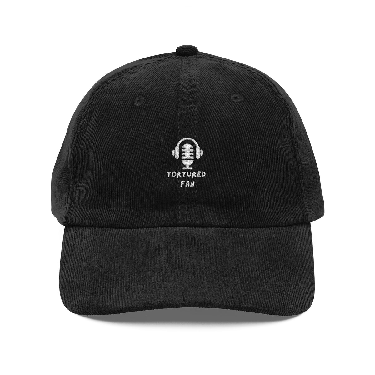 Corduroy Dad Hat — Embroidered Vintage Icon Cap