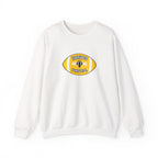 Tortured Fans Dept. Football Crewneck Sweatshirt (Yellow Logo)