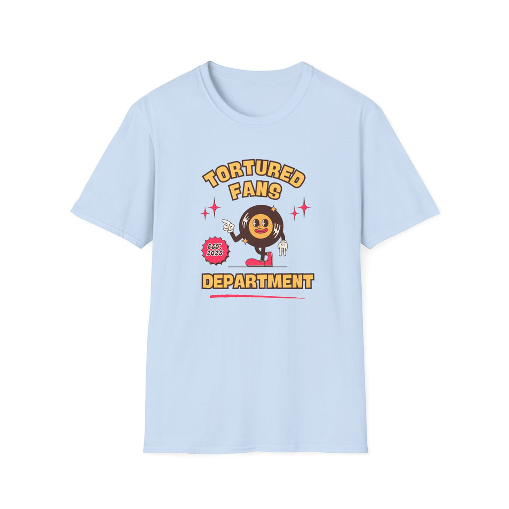 T-Shirt — "Tortured Fans Department" Retro Vinyl Tee