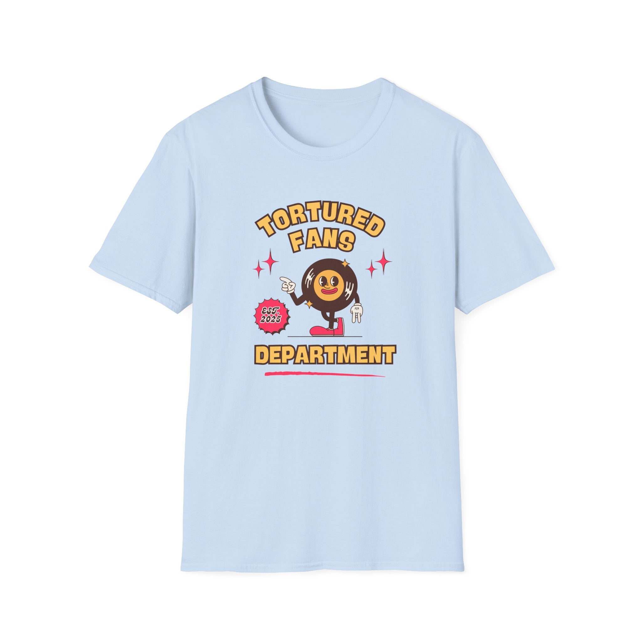 T-Shirt — "Tortured Fans Department" Retro Vinyl Tee