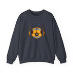 Crewneck Sweatshirt — 'Friends on Football' Headphones Logo