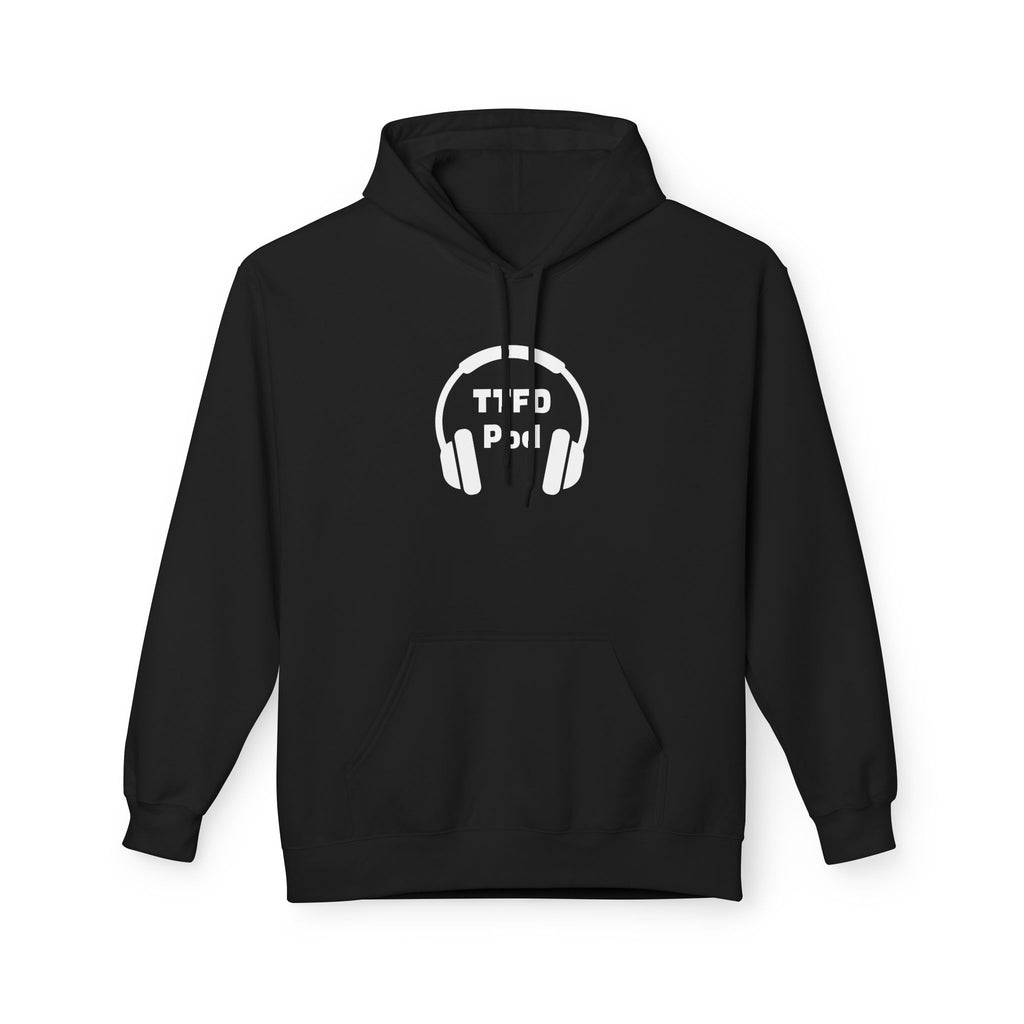 Midweight Fleece Hoodie (Headphone Logo)