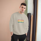 Champion Sweatshirt — Retro Stripes "WYD Podcast" Crewneck