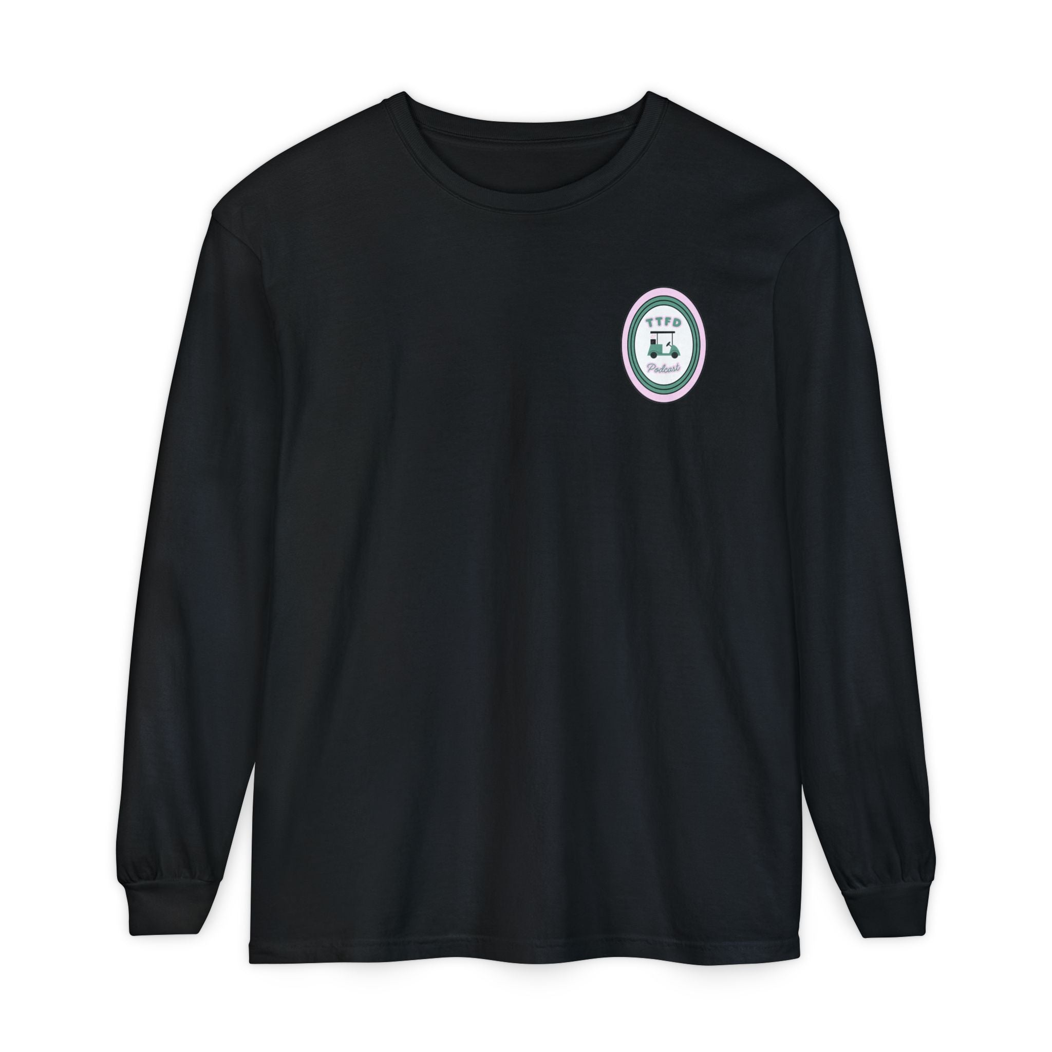 TTFD Podcast Golf Long-Sleeve Tee