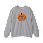 Crewneck Sweatshirt — Pumpkin "Tortured Fan" Halloween Graphic