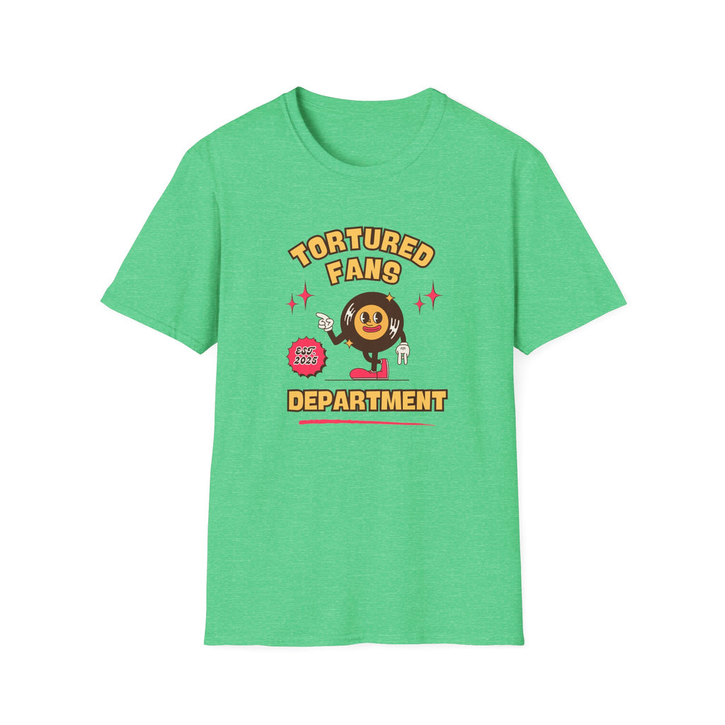 T-Shirt — "Tortured Fans Department" Retro Vinyl Tee