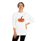 Autumn Pumpkin Sweatshirt - Cozy Fall Apparel, Seasonal Gift, Unisex Crew Neck, Halloween Wear, Pumpkin Spice Lover