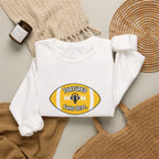 Tortured Fans Dept. Football Crewneck Sweatshirt (Yellow Logo)
