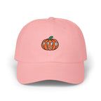 Pumpkin Patch Dad Cap — Embroidered 'TTFD' Fall Pumpkin Hat