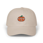 Pumpkin Patch Dad Cap — Embroidered 'TTFD' Fall Pumpkin Hat