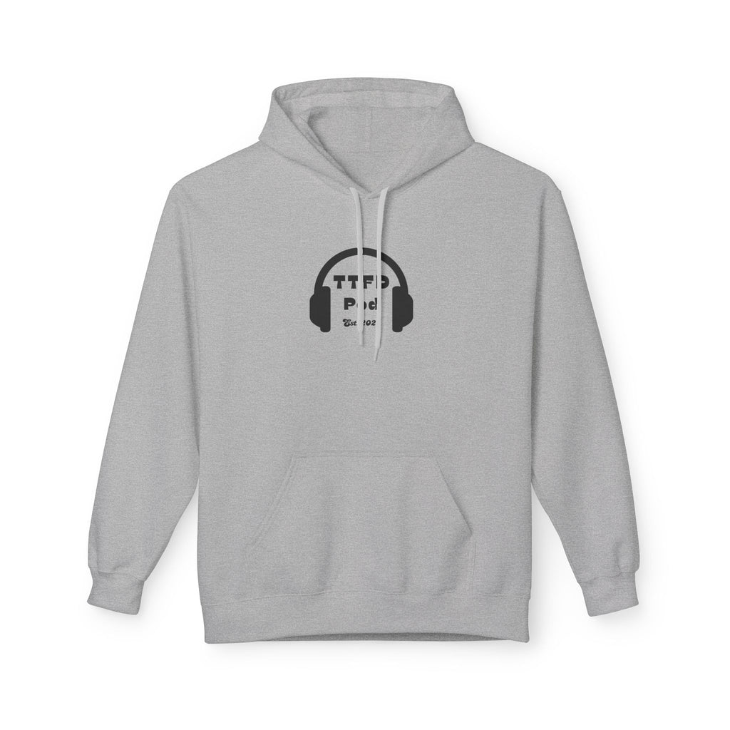 Headphones Alt Logo - Fleece Hoodie (Unisex)
