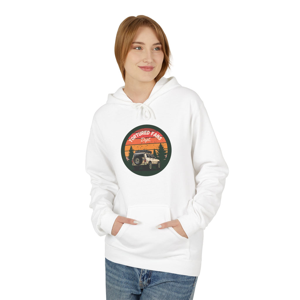 Adventure Jeep Hoodie – "I Don't Need Therapy, I Just Need My Jeep" Vintage Sunset