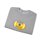 Tortured Fans Dept. Football Crewneck Sweatshirt (Yellow Logo)