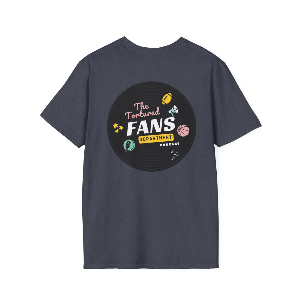 Unisex Softstyle T-Shirt with Retro Podcast Design, Perfect for Fans, Gift for Podcast Lovers, Casual Wear, Unique Tee, Comfort Fashion