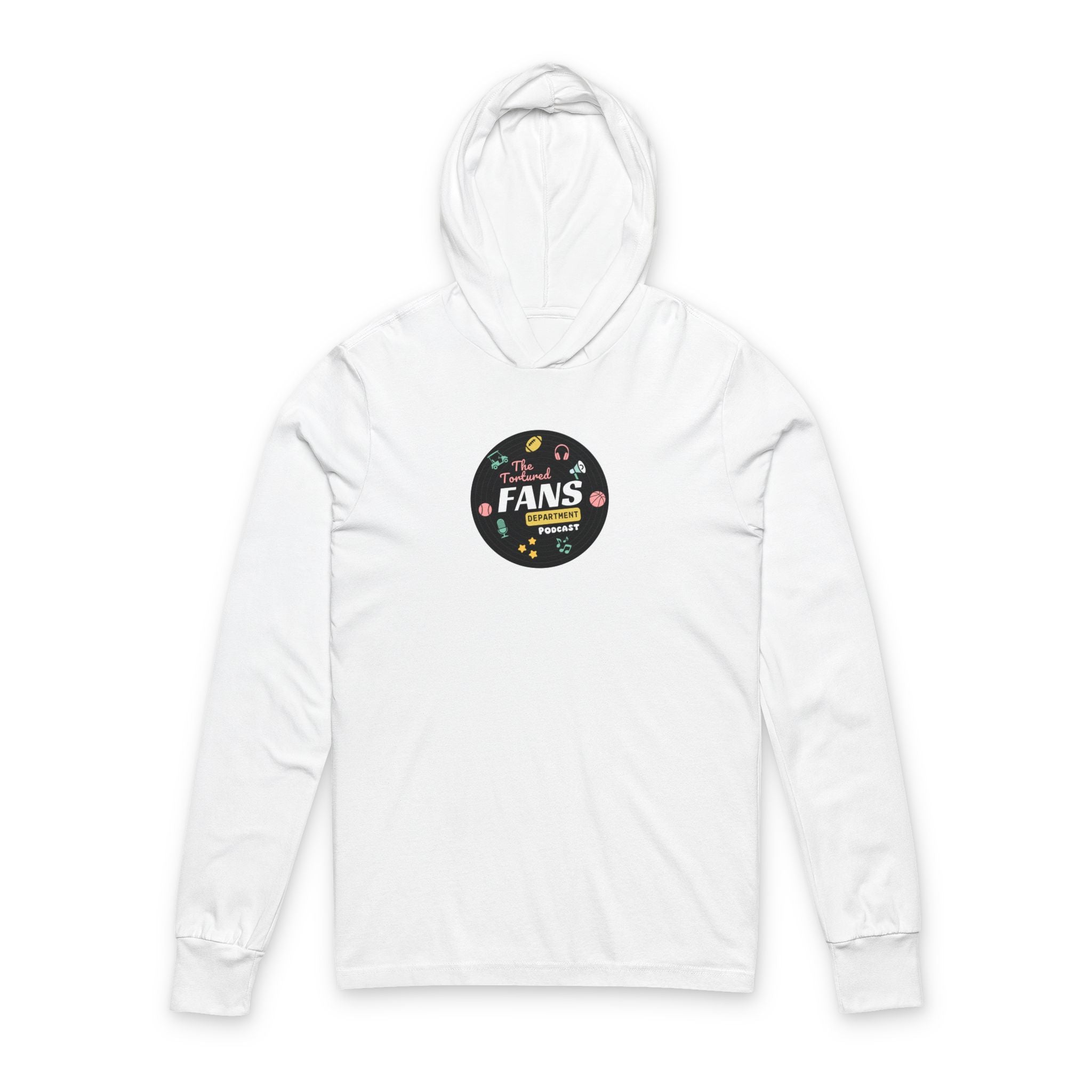 Lightweight Hooded Tee (Podcast Logo)