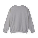 Fall Leaves & Pumpkins Crewneck Sweatshirt — Autumn Graphic Pullover