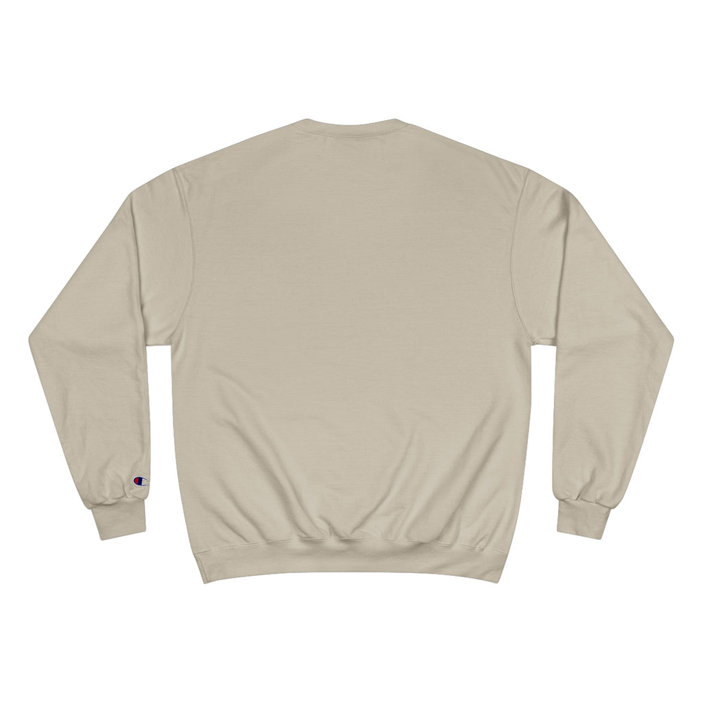 Champion Sweatshirt — Retro Stripes "WYD Podcast" Crewneck