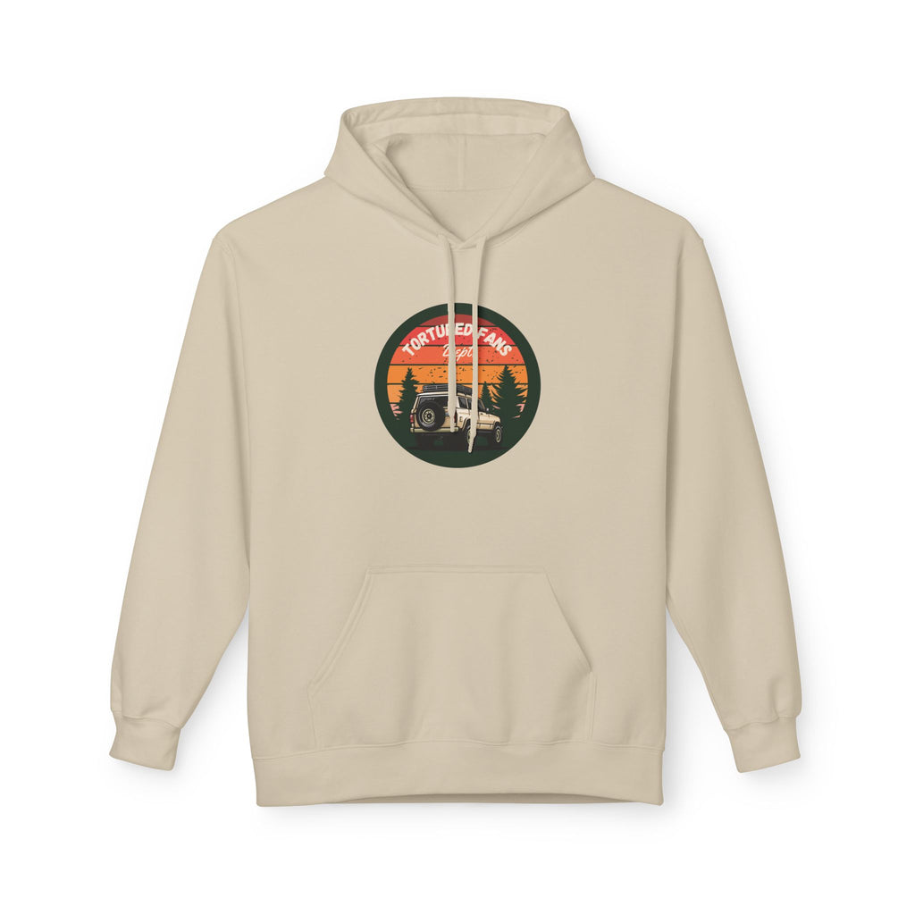 Adventure Jeep Hoodie – "I Don't Need Therapy, I Just Need My Jeep" Vintage Sunset