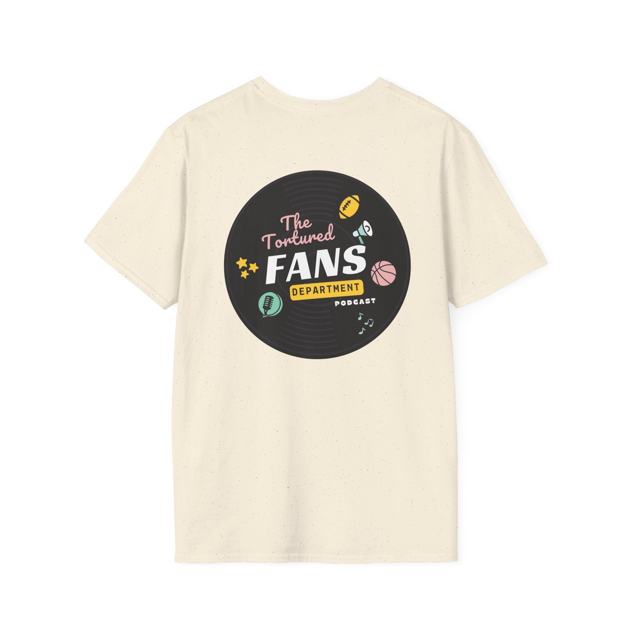 Unisex Softstyle T-Shirt with Retro Podcast Design, Perfect for Fans, Gift for Podcast Lovers, Casual Wear, Unique Tee, Comfort Fashion