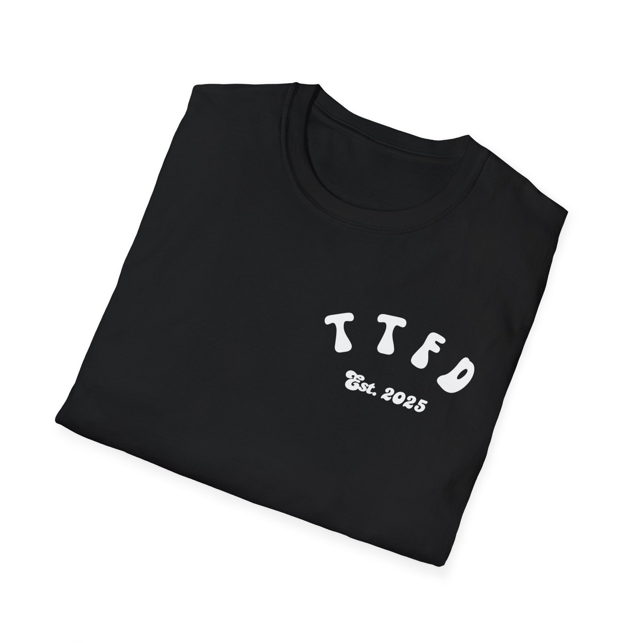 Unisex Softstyle T-Shirt with Retro Podcast Design, Perfect for Fans, Gift for Podcast Lovers, Casual Wear, Unique Tee, Comfort Fashion