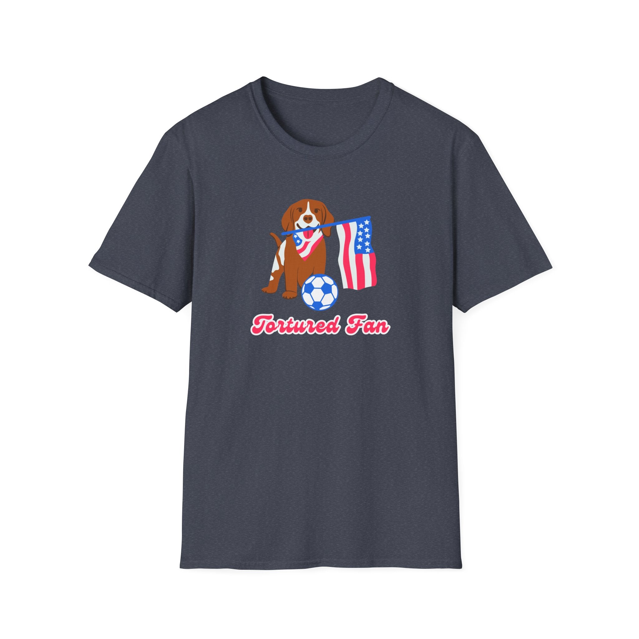 American Dog Tortured Fan T-Shirt