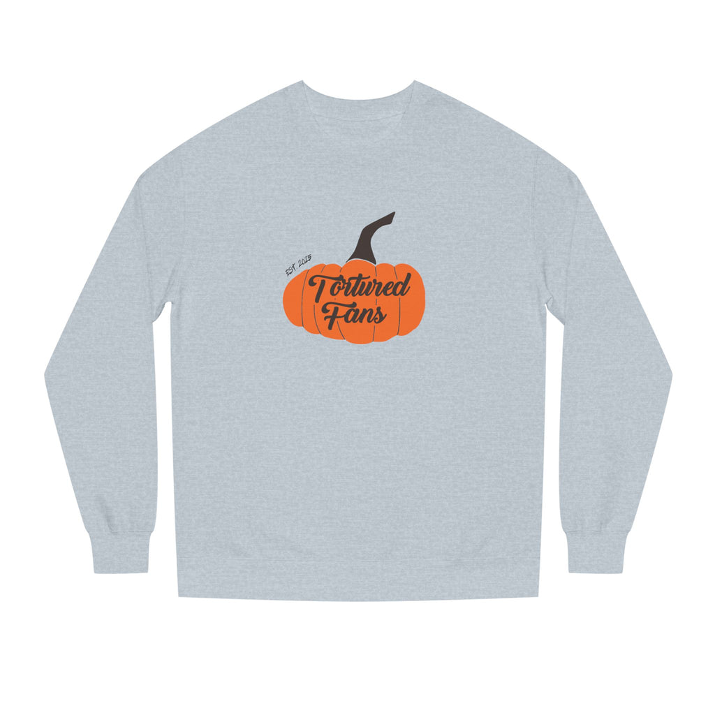 Autumn Pumpkin Sweatshirt - Cozy Fall Apparel, Seasonal Gift, Unisex Crew Neck, Halloween Wear, Pumpkin Spice Lover