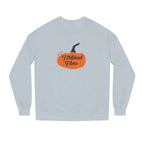 Autumn Pumpkin Sweatshirt - Cozy Fall Apparel, Seasonal Gift, Unisex Crew Neck, Halloween Wear, Pumpkin Spice Lover
