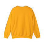 Fall Leaves & Pumpkins Crewneck Sweatshirt — Autumn Graphic Pullover